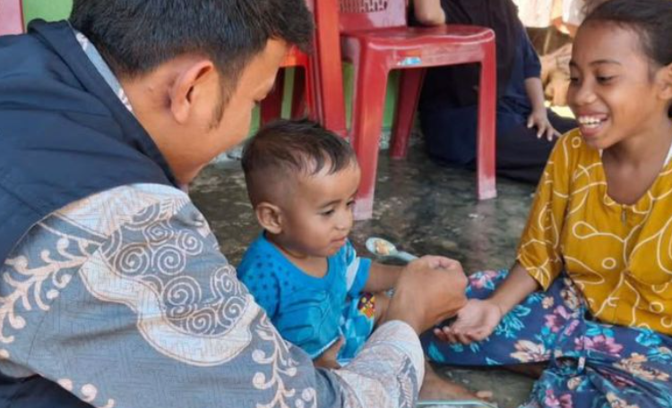 Human Initiative Gerakkan Aksi Gizi Anak di Maluku, Mulai dari Tulehu
