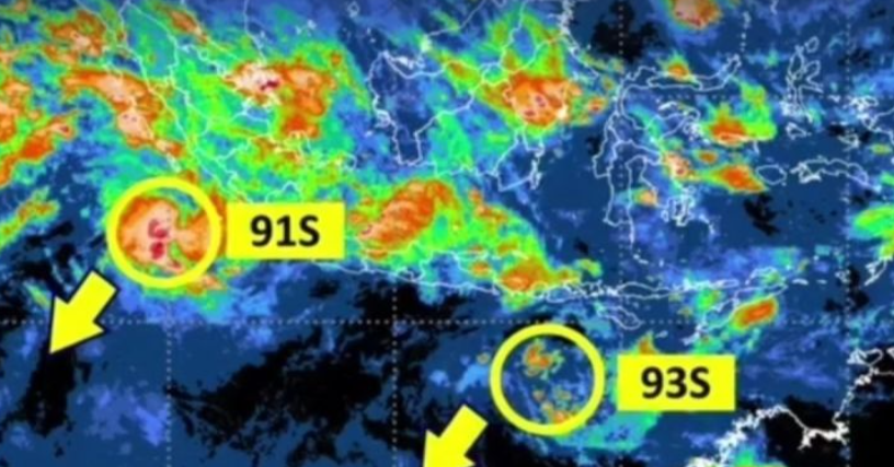 Termasuk Maluku, BNPB Peringatkan Potensi Cuaca Ekstrem Dampak Dua Bibit Siklon di Samudra Hindia