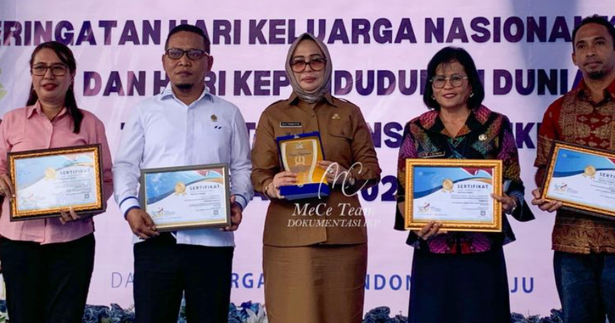 Pemkot Ambon Borong Enam Penghargaan di Peringatan Harganas ke-32 Tingkat Provinsi Maluku