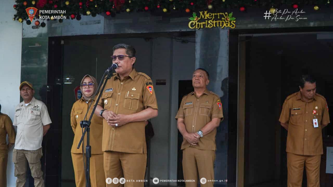 Wali Kota Ambon Tekankan Penyesuaian Anggaran dan Disiplin Kinerja ASN