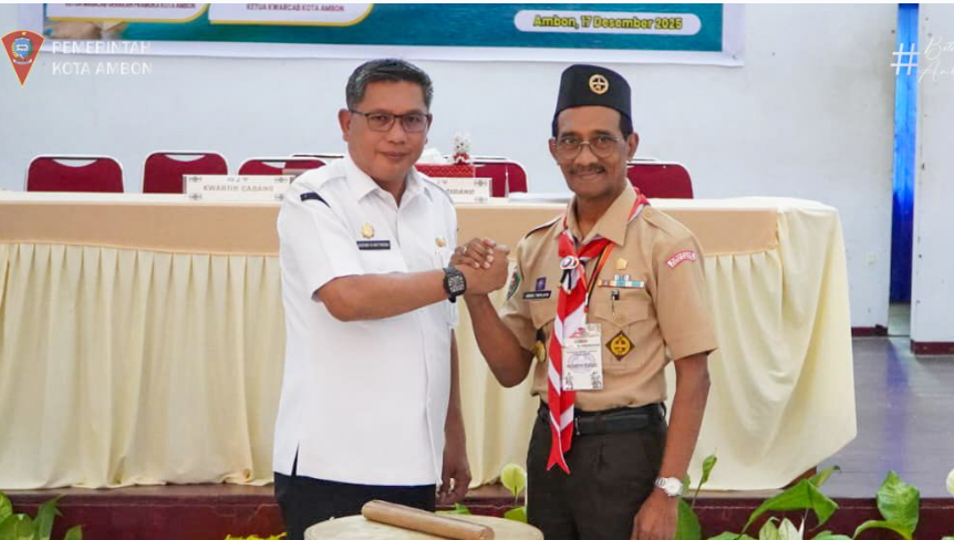 Wali Kota Ambon: Pramuka Adalah Kunci Pembentukan Karakter Generasi Unggul