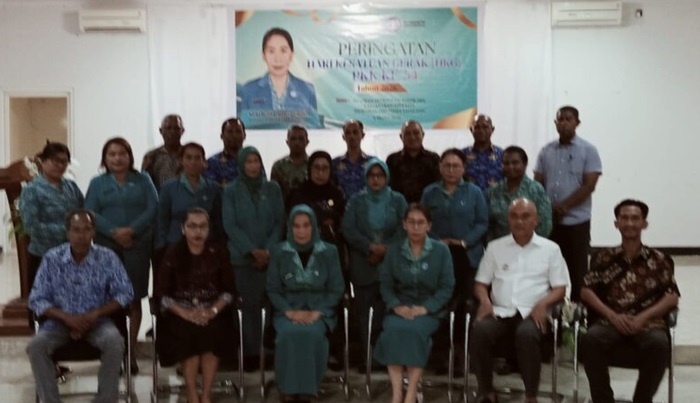 Bupati Kepulauan Aru Hadiri Puncak Peringatan HKG PKK ke-54 