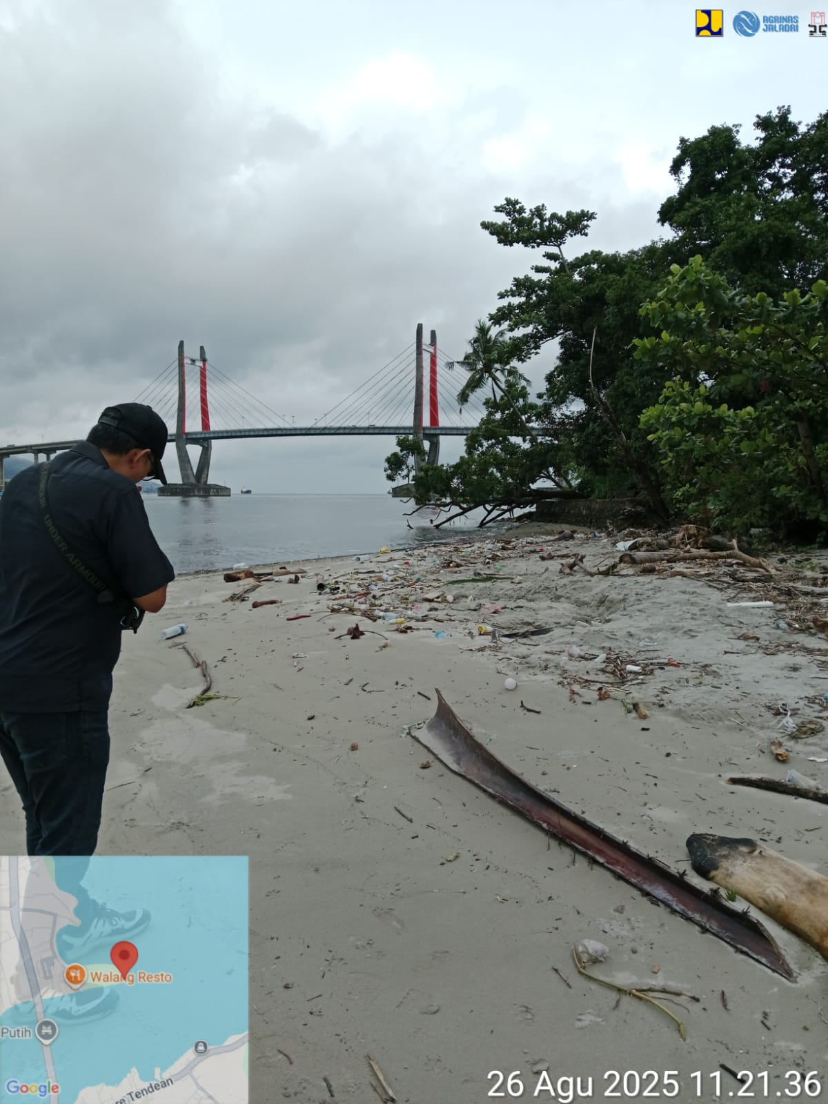 Proyek Pembangunan Jalan Pesisir Teluk Ambon Mulai Berjalan