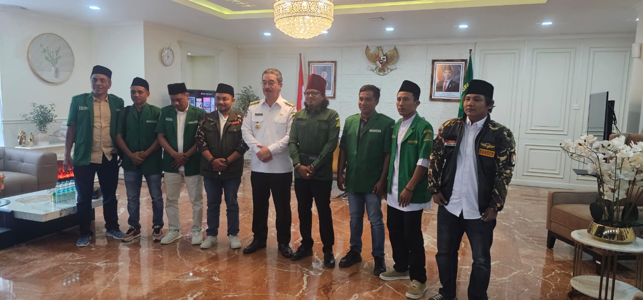 Gubernur Maluku Terima Pengurus GP Ansor, Dorong Kolaborasi Pemuda untuk Pembangunan Daerah