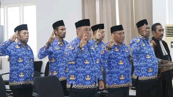 Kaidel Lantik 10 Pejabat Pimpinan Tinggi Pratama