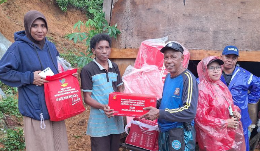Kemensos Respon Cepat Kirim Bantuan ke Korban Bencanan Longsor di Ambon