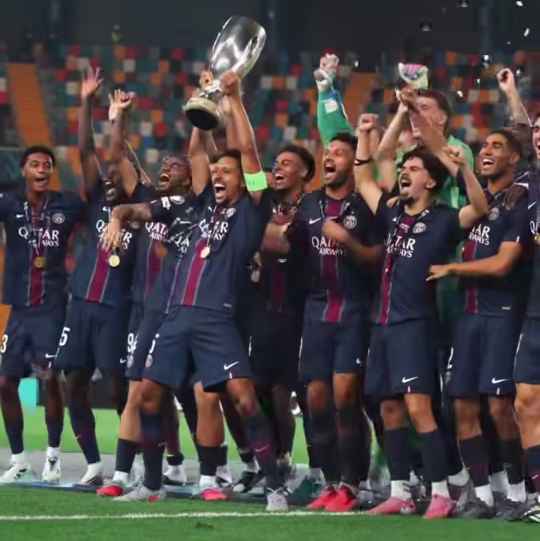 Kalahkan Tottenham, PSG Juara Piala Super Eropa untuk Pertama Kali Dalam Sejarah