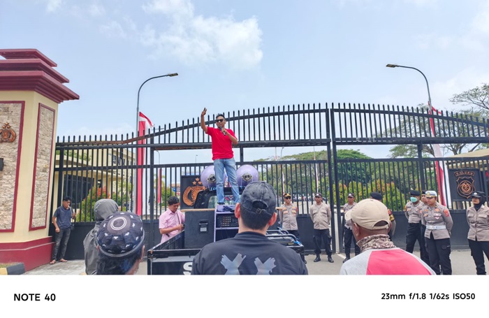 Datangi Polda Maluku, GAPM Desak Kapolda Usut Tuntas Dugaan Penyimpangan di Pemneg Batu Merah  ‎