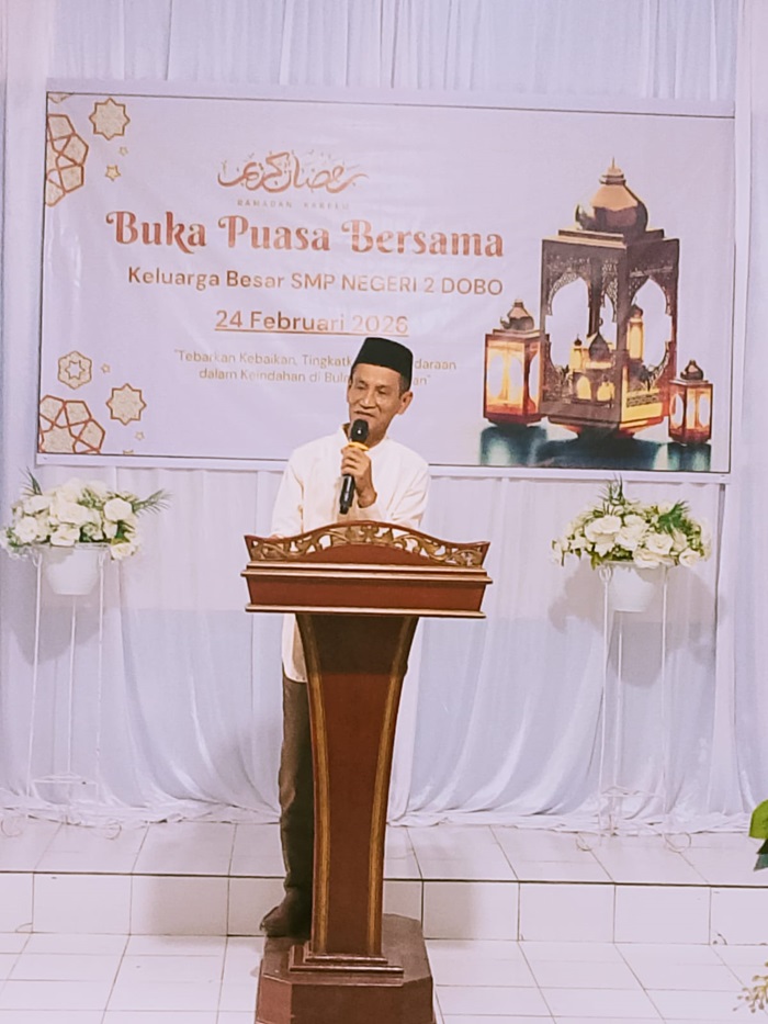 Wabup Kepulauan Aru, Hadiri Bukber Siswa SMP Negeri 2 Dobo