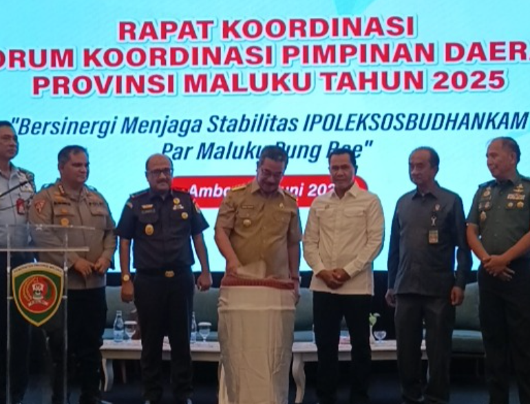 Gubernur Maluku Buka Rakor FORKOPIMDA Tahun 2025
