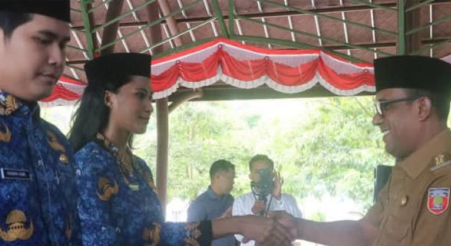 Pemkab Malteng Serahkan SK 232 PNS Baru, Bupati Zulkarnain Titip Tiga Pesan Penting
