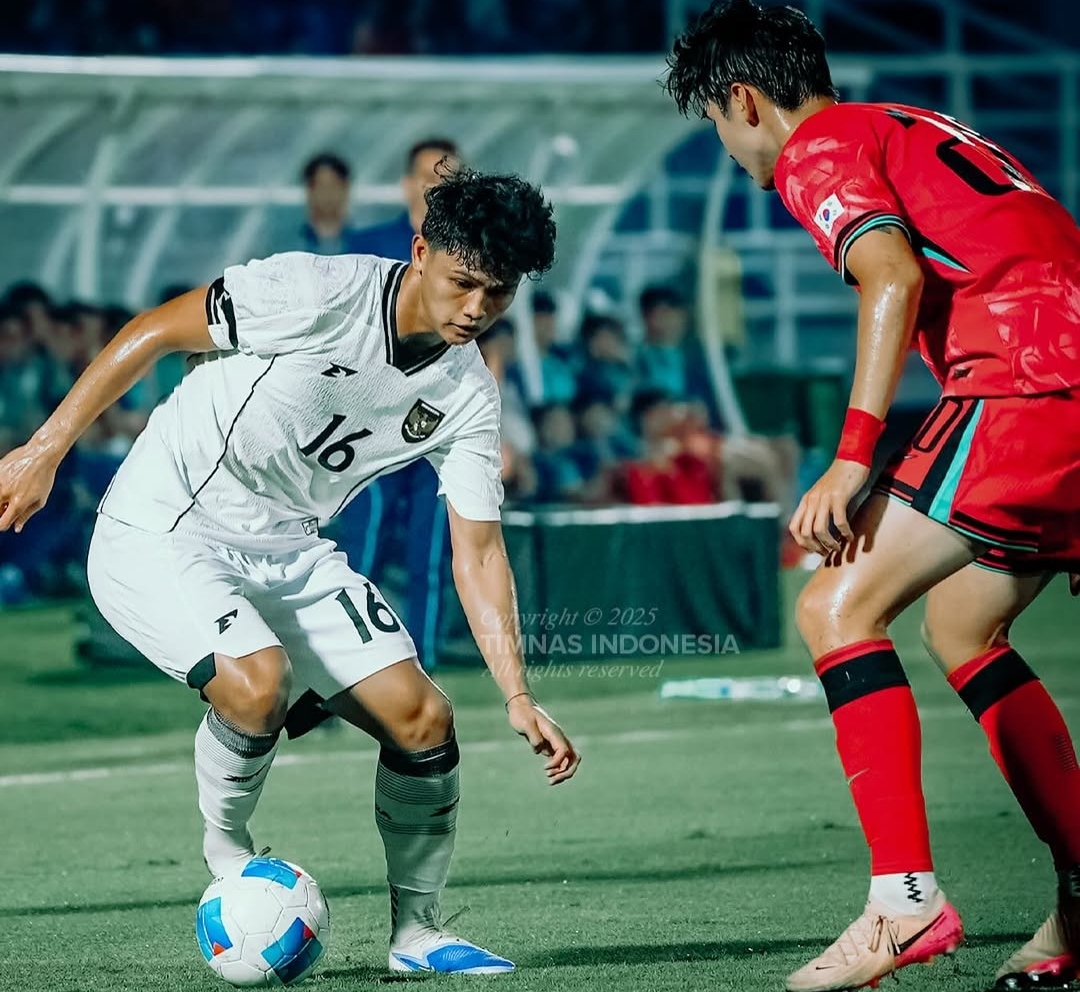 Garuda Muda Gugur Gagal ke Piala Asia 2025, Korea Selatan Hentikan Langkah Indonesia U-23