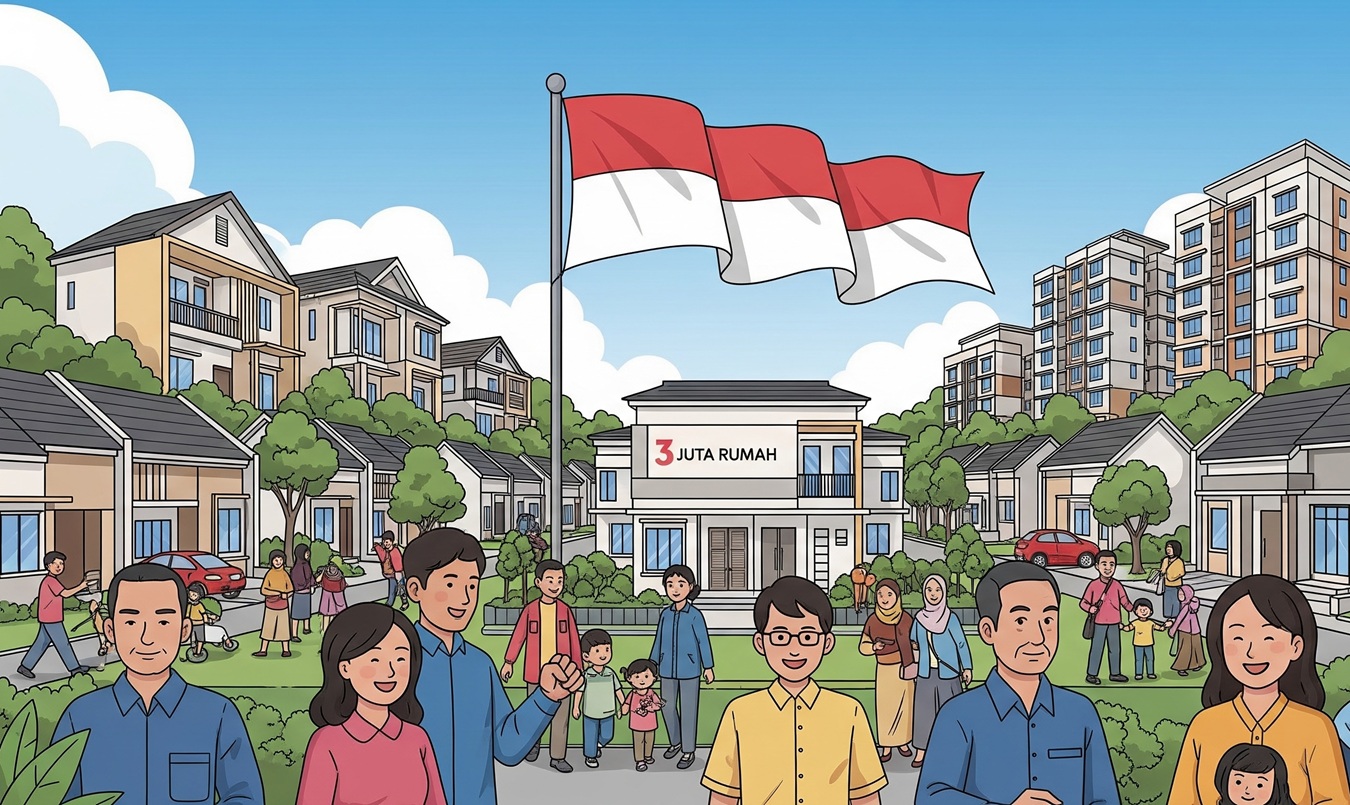 3 Juta Rumah, 1 Visi Indonesia