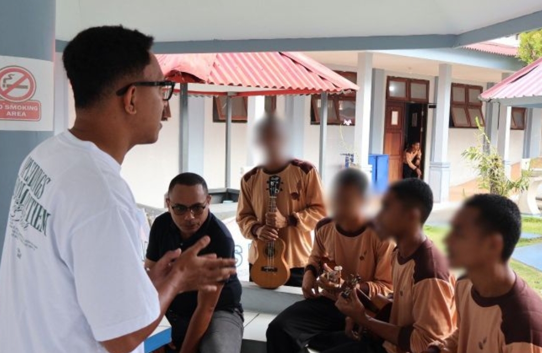 LPKA Ambon Bekali Andikpas Keterampilan Musik Jukulele Dukung Ambon Kota Musik Dunia