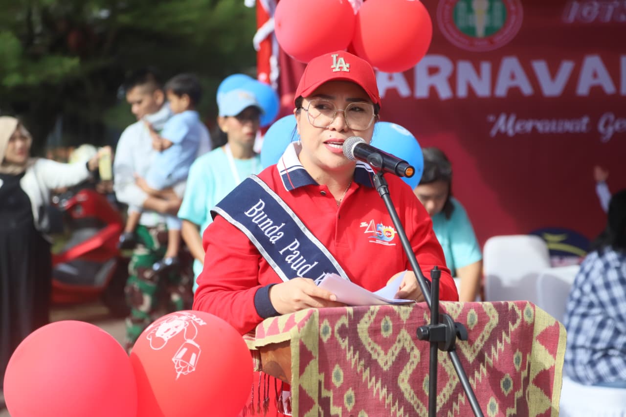 Ambon Gelar Karnaval TK, Bunda PAUD Tekankan Pentingnya Pendidikan Usia Dini