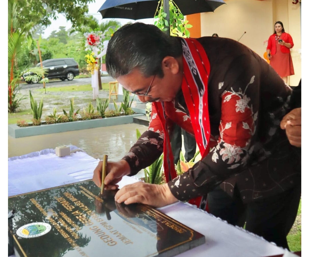 Gubernur Maluku Resmikan Gereja Efrata di Makariki