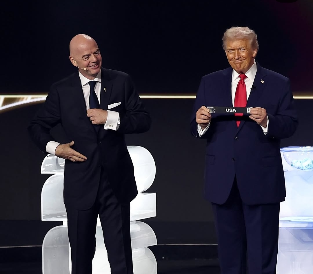 Donald Trump Terima Penghargaan FIFA Peace Prize pada Drawing Piala Dunia 2026