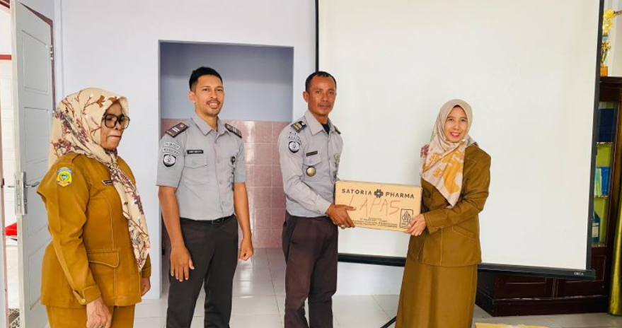 Pemkab Buru Salurkan Bantuan Obat untuk Lapas Namlea Lewat Dinas Kesehatan