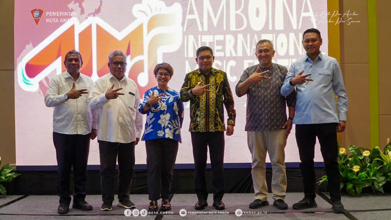 Wali Kota Ambon Sambut Peserta Mancanegara di Amboina International Music Festival 2025