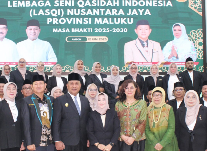 Wagub Maluku Hadiri Pelantikan DPW Lembaga Seni Qasidah Nusantara Jaya Provinsi Maluku