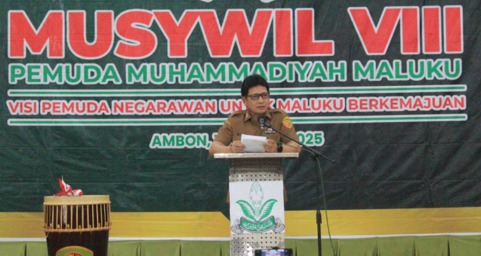 Buka Muswil ke VIII Pemuda Muhammadiyah Maluku, Sekda Gubernur Harap Berkontribusi untuk Kemajuan Maluku