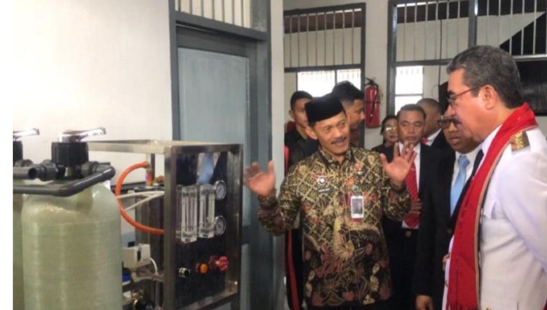Pemprov Maluku Salurkan Bantuan Instalasi Air Bersih di Lapas Kelas IIA Ambon