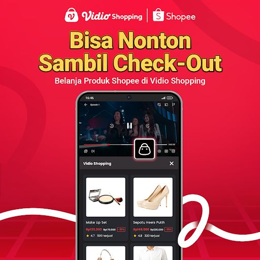 Gandeng Vidio, Shopee Luncurkan Inovasi Fitur Belanja Interaktif Vidio Shopping untuk Dorong Pertumbuhan UMKM 