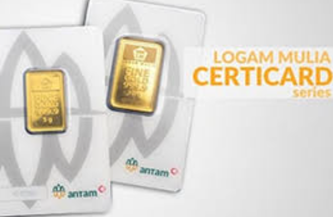 Harga Emas Antam Hari Senin Turun ke Level Rp2.596.000 per Gram