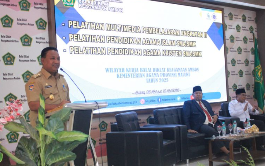 Pemprov Maluku Gelar Pelatihan Multimedia untuk Guru Agama