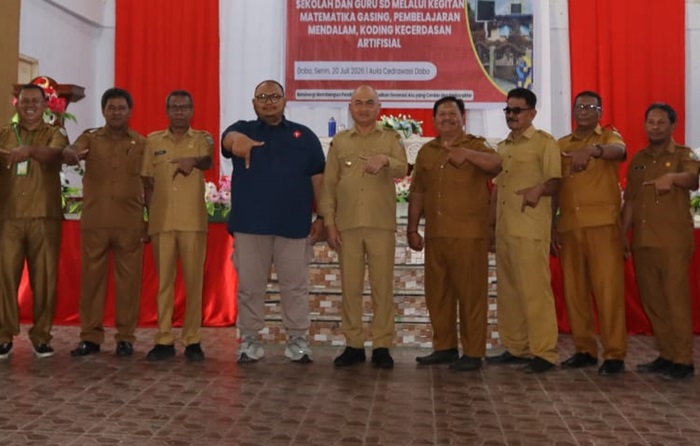 Bupati Aru Buka Workshop Penguatan Kompetensi Kepala Sekolah dan Guru SD