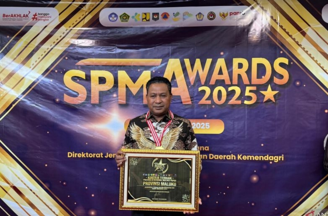 Provinsi Maluku Raih Penghargaan SPM 2025, Catat Peningkatan Signifikan dalam Layanan Dasar