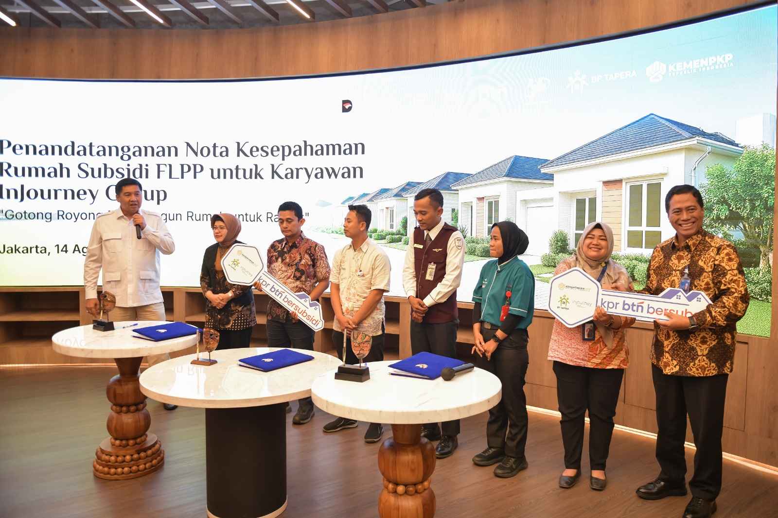 BTN Siap Salurkan KPR Subsidi untuk Karyawan InJourney Group