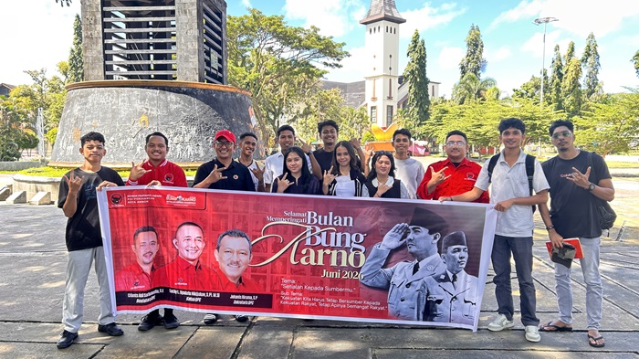 Sambut Bulan Bung Karno, PDI Perjuangan Kota Ambon Gelar Serangkaian Kegiatan 