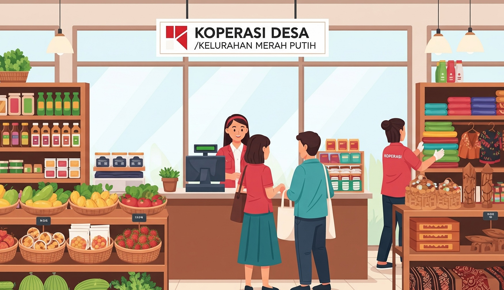 Transformasi Ekonomi Desa Lewat Koperasi Merah Putih