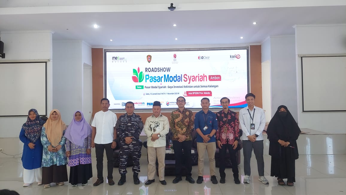 Gubernur Maluku Dorong Penguatan Ekonomi dan Keuangan Syariah Lewat Roadshow Pasar Modal Syariah