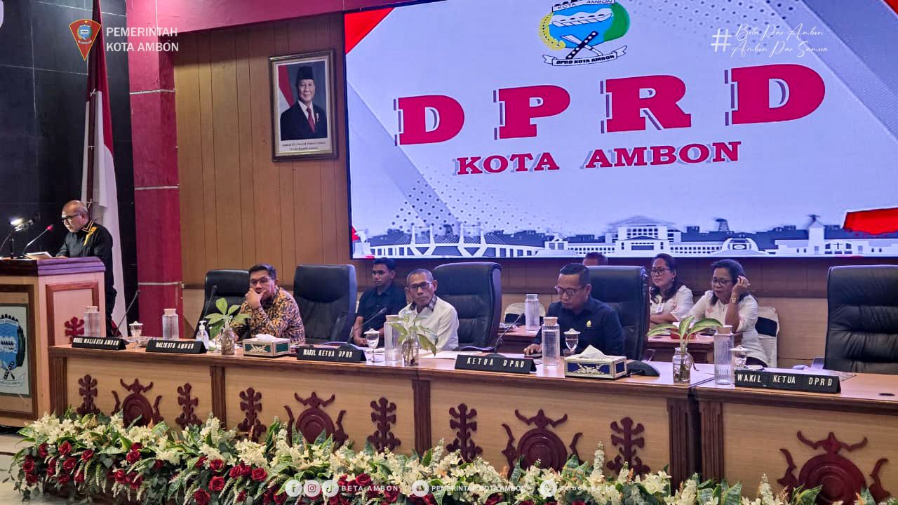 Pemkot Ambon Ajukan Empat Ranperda Baru, dari Kawasan Tanpa Rokok hingga Rencana Tata Ruang Wilayah
