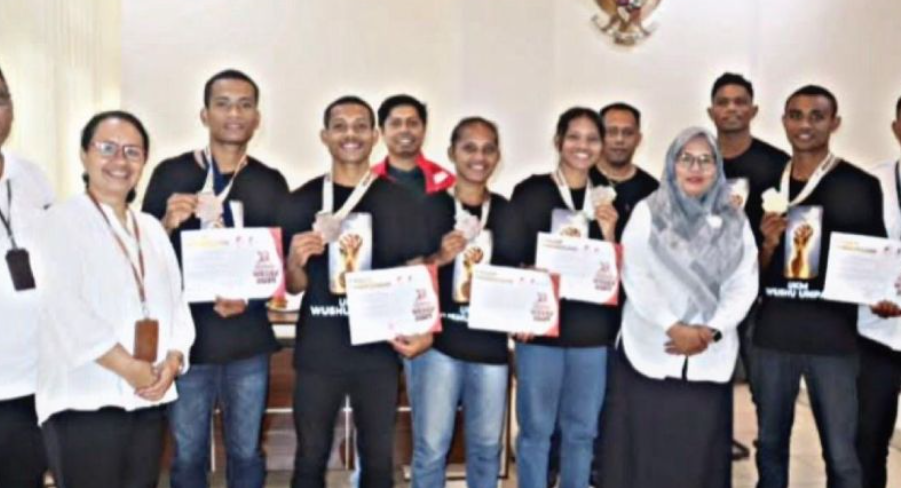 Atlet Wushu Unpatti Bawa Pulang Lima Medali di Kejurnas, Jadi Modal Menuju POMNAS 2025