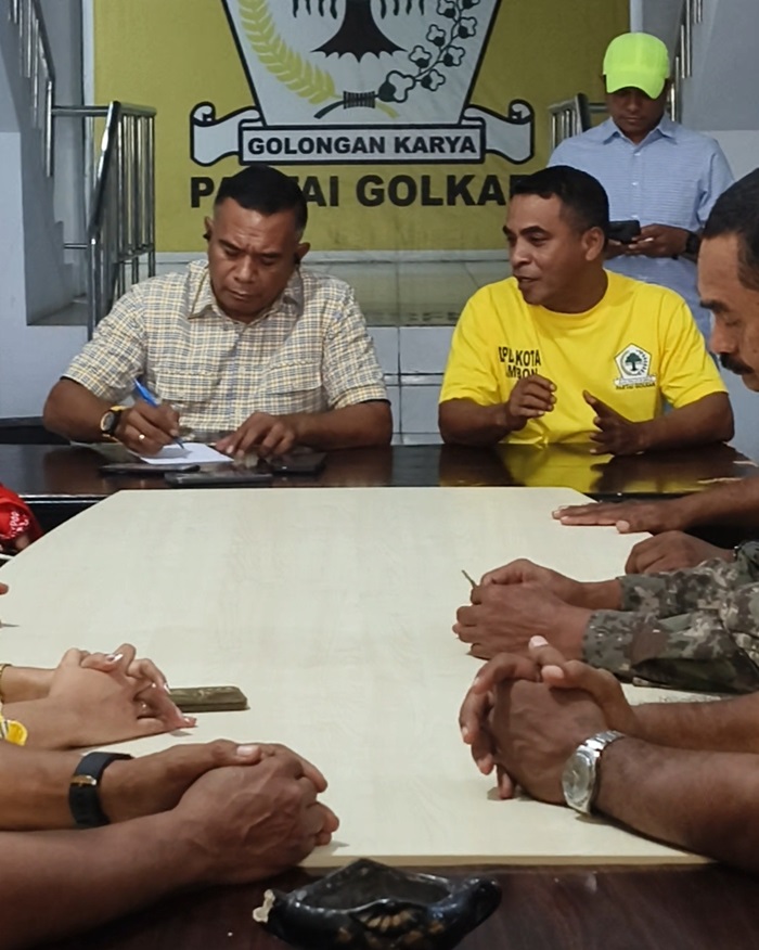 DPD II Golkar Ambon Seruduk DPD I Maluku, Desak Skorsing Musda X Dibuka 