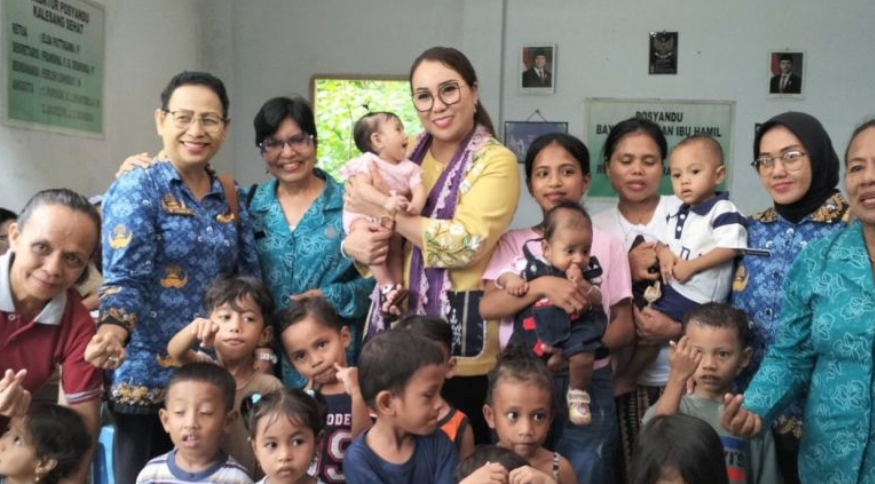 TP-PKK Ambon Luncurkan Program Kalesang Sehat untuk Tekan Angka Stunting