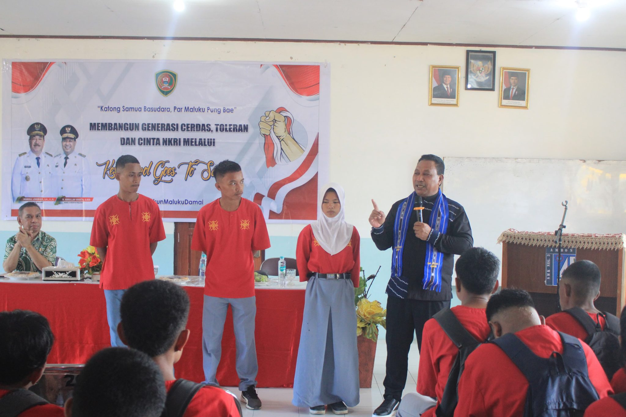 Wagub Maluku Ajak Siswa Jadi Generasi Cerdas, Toleran, dan Membanggakan Orang Tua