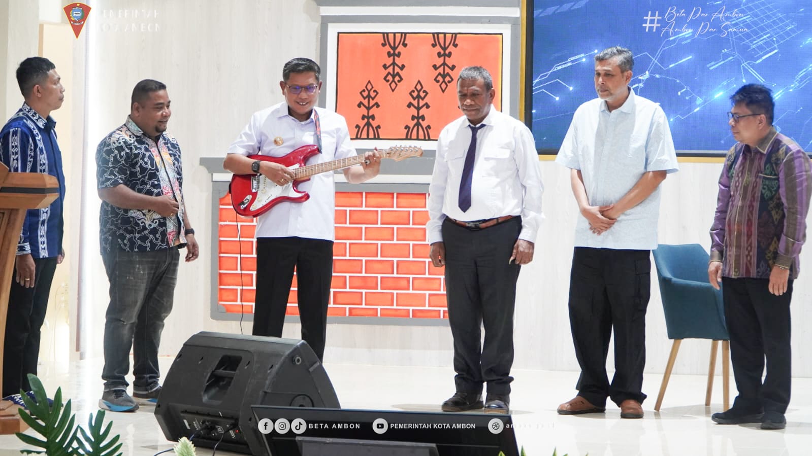 Wali Kota Ambon Resmi Membuka Master Class dan Workshop Interdisipliner Tahun 2025