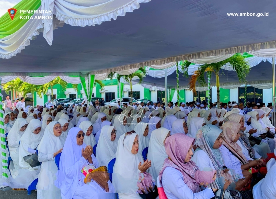 314 Calon Haji Ambon Ikuti Manasik, Pemkot Siapkan Dukungan Full Sampai Uang Saku