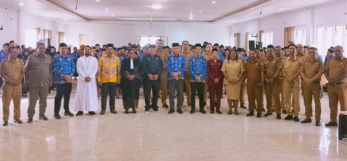 Bupati Aru Lantik 183 PPPK Tahap II Formasi 2024