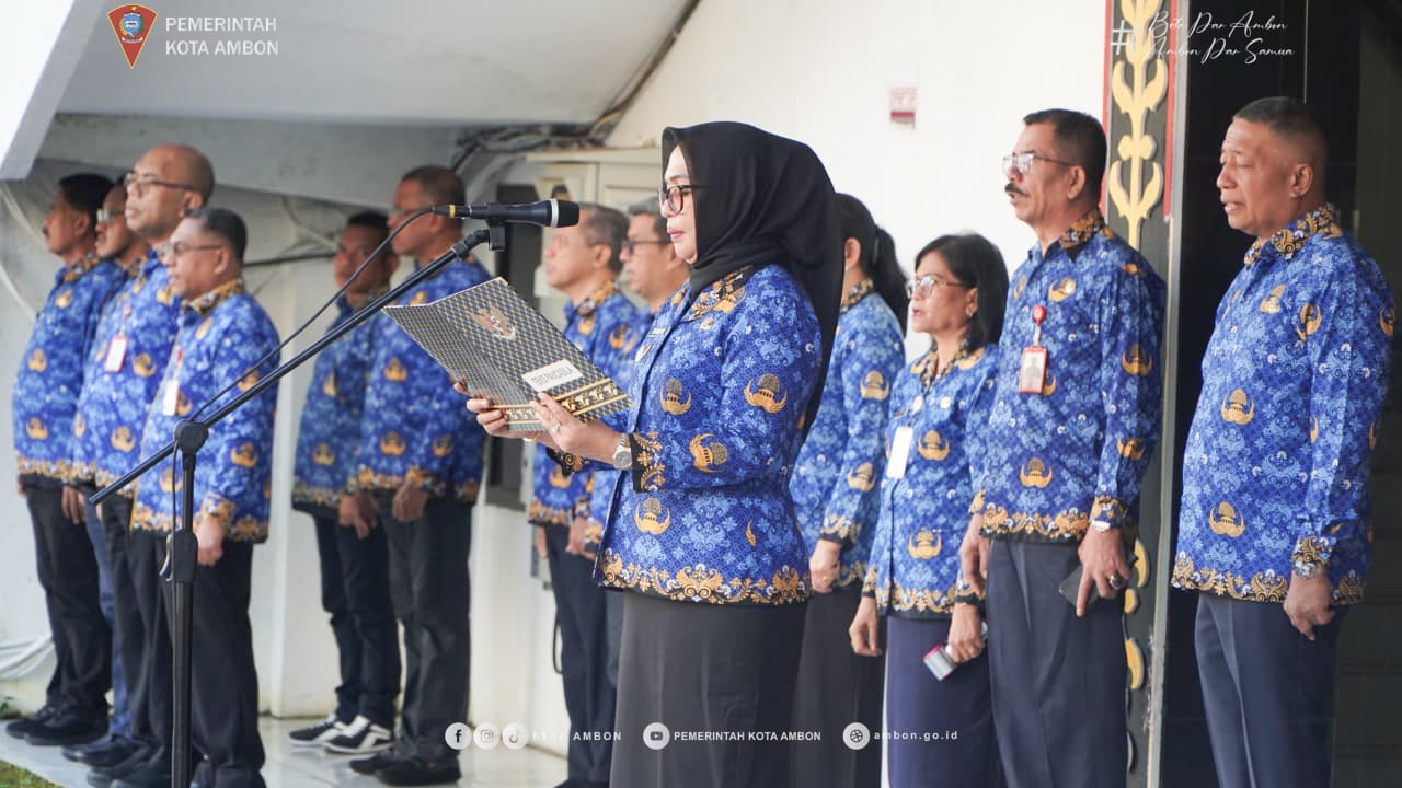 Pemkot Ambon Gelar Upacara Hari Kesaktian Pancasila