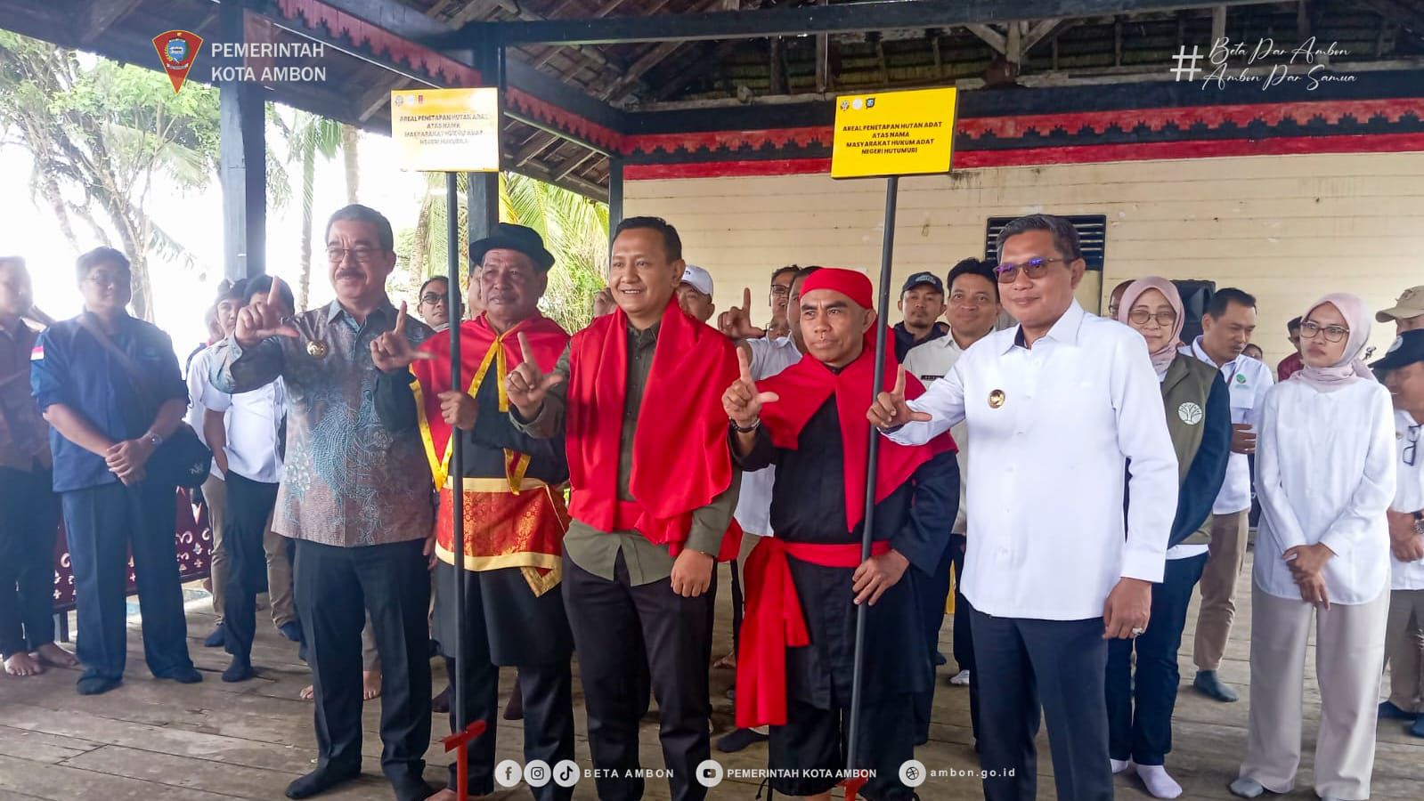 Wamen Kehutanan Dorong Hutumuri Jadi Contoh Hutan Adat