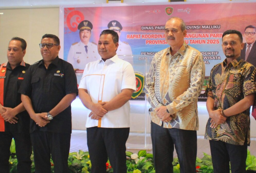 Maluku Gelar Rakor Pembangunan Pariwisata 2025, Fokus pada Pangan Lokal sebagai Penggerak Ekonomi