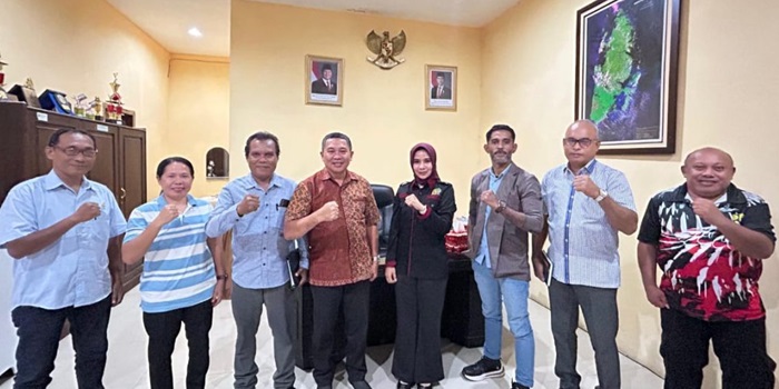 DPRD Maluku Kunjungi Setda Kepulauan Aru, Bahas Soal Pertanahan dan Pembangunan 