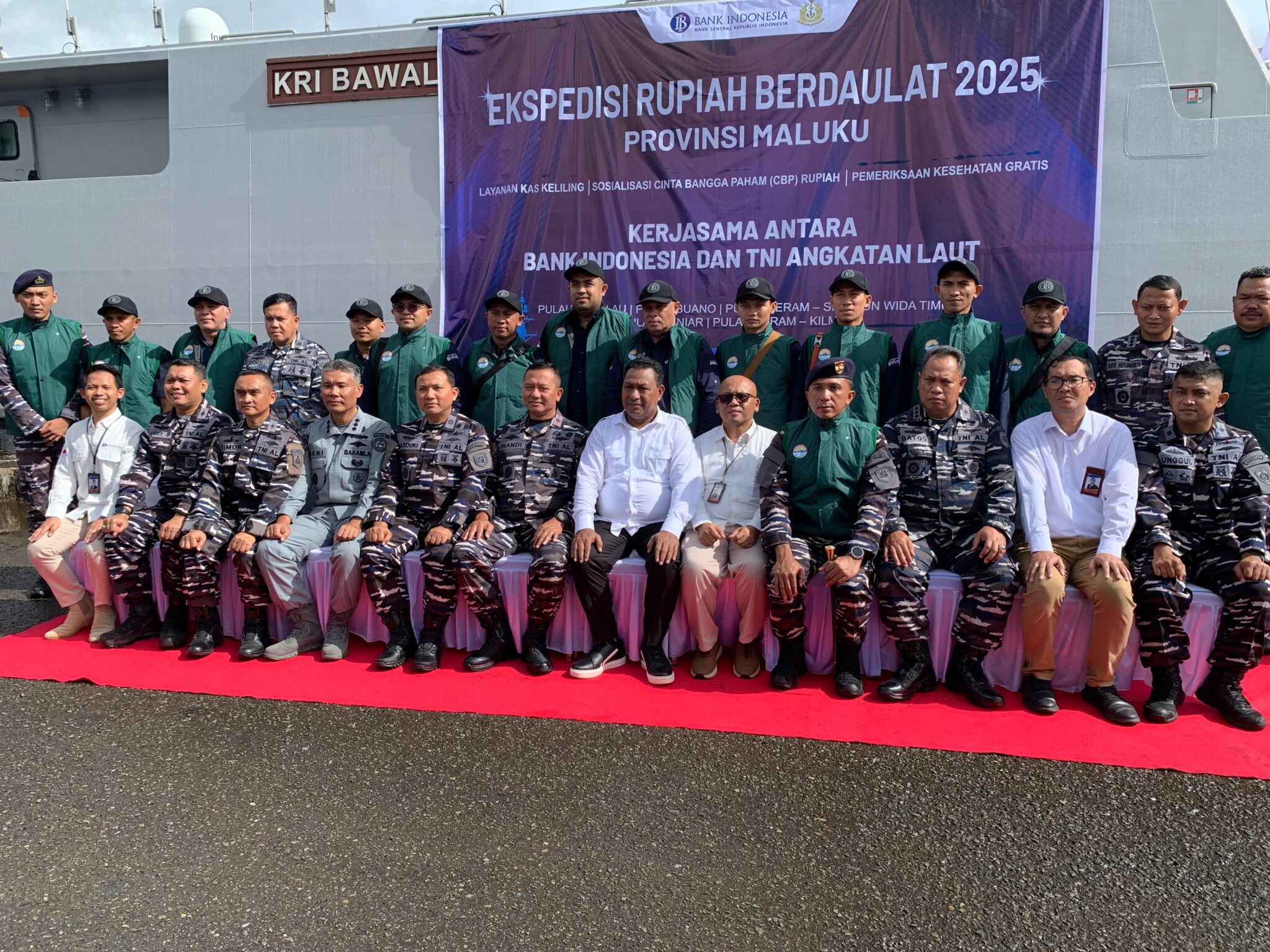 Vanath Lepas Ekspedisi Rupiah Berdaulat di Maluku: Simbol Kehadiran Negara di Daerah 3T