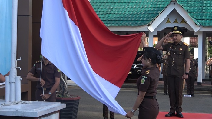 Kejati Maluku Gelar Upacara Harganas