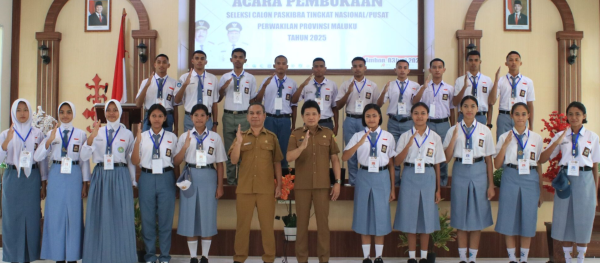 Sekda Buka Seleksi Calon Paskibraka Tingkat Nasional Perwakilan Maluku